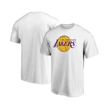 laker, Fanatics | Men's White Los Angeles Lakers Primary Team Logo T-shirt商品图片 