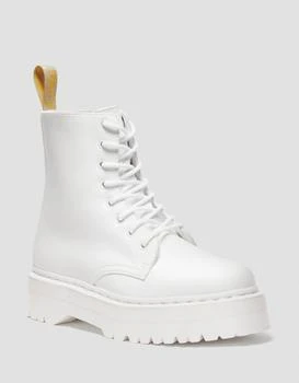 推荐Dr Martens Vegan Jadon II Mono boots in white商品