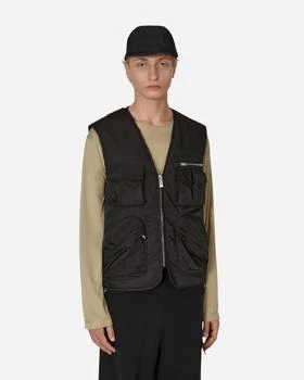 推荐Multipockets Nylon Vest Black商品