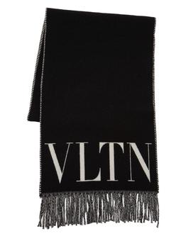 推荐Vltn Intarsia Wool & Cashmere Scarf商品
