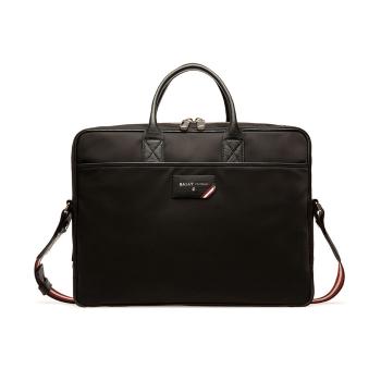 bally 包单肩包, Bally | BALLY 男士黑色尼龙商务包 6236759商品图片 独家减免邮费