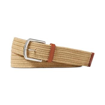 Ralph Lauren | Men's Stretch Waxed Cotton Belt商品图片,额外7折, 额外七折