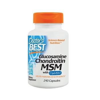 Doctors Best Vitamins | Doctors Best Glucosamine Chondroitin MSM Capsules, 240 Ea商品图片,