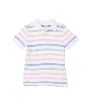 Janie and Jack | Multi Stripe Polo (Toddler/Little Kids/Big Kids) 9折