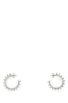 Amina Muaddi | Amina Muaddi Jewelry in Silver,商家Modayn,价格¥3303