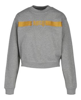 Alexander McQueen | Logo Cropped Sweatshirt商品图片,5.3折×额外9折, 独家减免邮费, 额外九折
