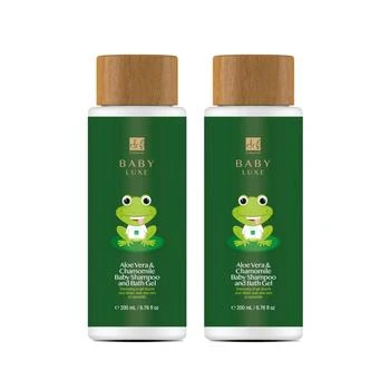 Dr. Botanicals | Baby Lux Aloe Vera & Chamomile Baby Shampoo & Bath Gel 200ml Twin Value Savings Pack,商家Premium Outlets,价格¥117