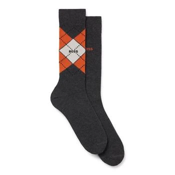 Hugo Boss | Two-pack of regular-length socks in a cotton blend,商家Premium Outlets,价格¥107