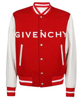 商品Givenchy | Givenchy varsity wool grained leather jacket,商家StyleMyle,价格¥37288图片