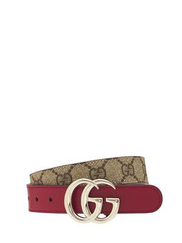 gucci皮带, Gucci | Gg Faux Leather Belt商品图片 