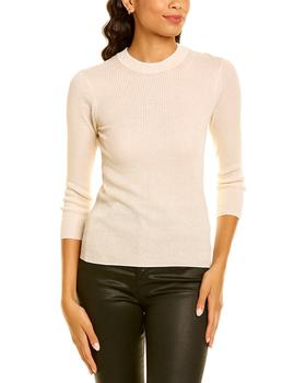 vince精选, Vince | Vince Marled Elbow Sleeve T-Shirt商品图片 3.5折