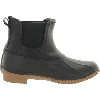 product Womens Faux Leather Chelsea Rain Boots image