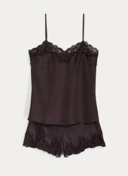 Ralph Lauren | Ralph Lauren Lace-Trim Cami Pyjama Set商品图片,