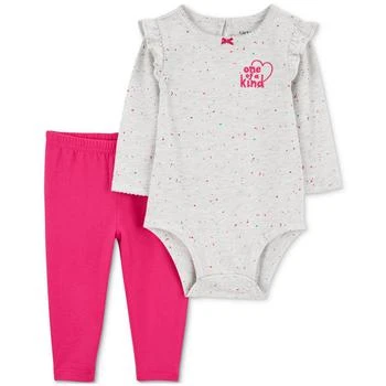 Carter's | Baby Girls One Of A Kind Bodysuit and Pants, 2 Piece Set 独家减免邮费