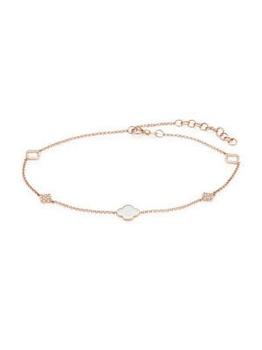 Effy | 14K Rose Gold & 0.07 TCW Diamond Bracelet商品图片,3折