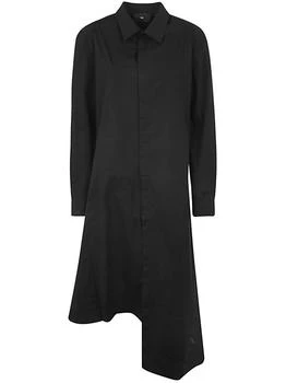 Y-3 | Y-3 ADIDAS LONG SLEEVES POLO NECK MIDI DRESS CLOTHING 6.6折