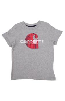 Carhartt | (CA6241) SS Woodgrain T-Shirt - Grey Heather商品图片,6.4折起×额外6折, 额外六折