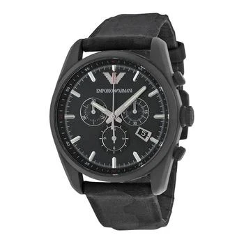 Emporio Armani | Sport Chronograph Black Dial Black Canvas Men's Watch AR6051 4.9折, 满$75减$5, 满减