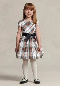 推荐Lauren Childrenswear Girls 2 6X Plaid Fit And Flare Dress商品