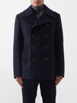 Ralph Lauren | Fullerton double-breasted wool-blend pea coat商品图片,