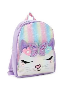 OMG! Accessories | ​Girl’s Bella Ombré Butterfly Crown Large Glitter Backpack,商家Saks OFF 5TH,价格¥187