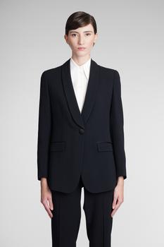 Emporio Armani | Emporio Armani Blazer In Black Wool商品图片,