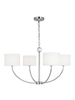 推荐Sawyer Polished Nickel Chandelier商品