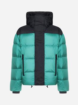 推荐Logo hooded nylon puffer jacket商品