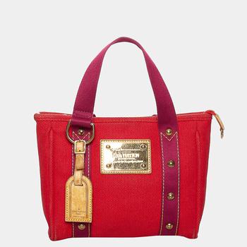 加拿大lv麻将包, Louis Vuitton | Louis Vuitton Purple/Red Antigua Cabas PM商品图片 7.6折
