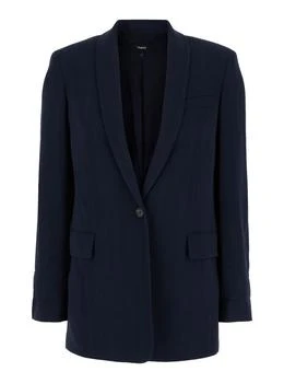 Theory | Theory Coats & Jackets in Blue,商家Modayn,价格¥3172