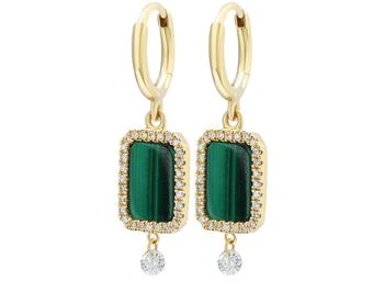 Persée | Malachite diamonds piercing,商家24S Paris,价格¥8729