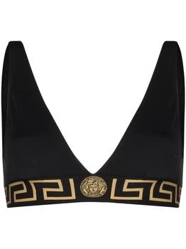 Versace | VERSACE Greca border bikini top,商家Baltini,价格¥1305