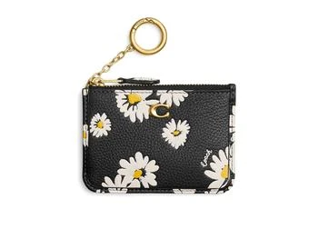 COACH Mini Skinny Id Case with Floral Print