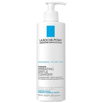 La Roche-Posay Hydrating Gentle Face Cleanser with Ceramides for Normal to Dry Sensitive Skin