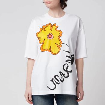 商品Marni | Marni Women's Flower Logo T-Shirt,商家Coggles,价格¥715图片