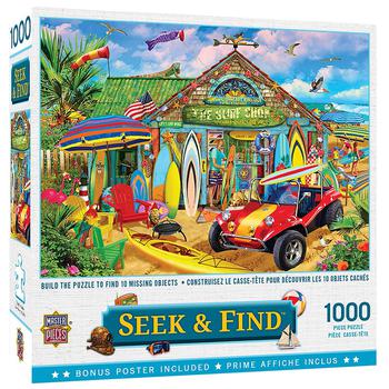 商品Masterpieces Puzzles | Beach Time Fun 1000 Piece Puzzle,商家Walgreens,价格¥168图片