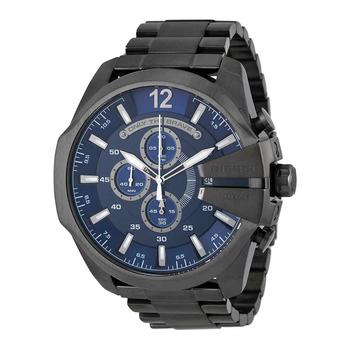 diesel手表, Diesel | Mega Chief Chronograph Blue Dial Mens Watch DZ4329商品图片 5.2折