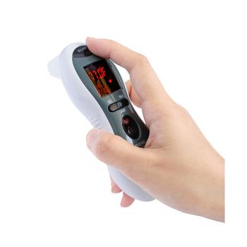 商品DualScan Ultra Pulse Talking Ear Forehead Thermometer with Pulse Rate Monitor图片