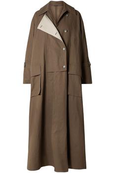 product Oriole oversized linen trench coat image