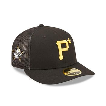 时尚mlb羽绒服男装, New Era | Men's Black Pittsburgh Pirates 2022 MLB All-Star Game Workout Low Profile 59FIFTY Fitted Hat商品图片 