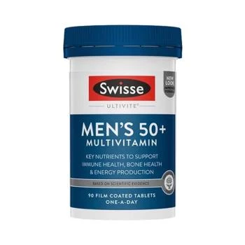 Swisse男士50+复合维生素90片新版（ 澳版）,价格$29.72