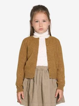 Bonpoint | Girls Thindra Cashmere Cardigan in Brown,商家Childsplay Clothing,价格¥1103