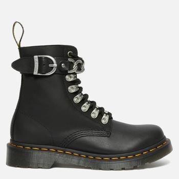 dr. martens pascal wanama, Dr. Martens | Dr. Martens Women's 1460 Pascal Chain Leather 8-Eye Boots - Black商品图片 6折