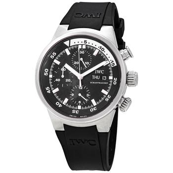 [二手商品] IWC Schaffhausen | Pre-owned IWC Aquatimer Chrono Automatic Steel Black Mens Watch IW371933商品图片,7.8折