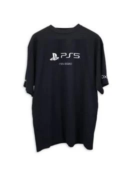 推荐Balenciaga X Sony Playstation Ps5 T-Shirt In Black Cotton商品