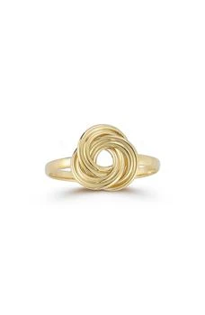 Ember Fine Jewelry | 14K Gold Love Knot Ring,商家Nordstrom Rack,价格¥1576