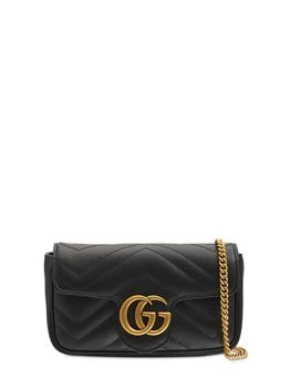 Supermini Gg Marmont Leather Bag,价格$1209