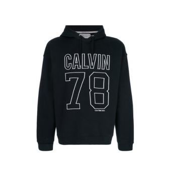 推荐Calvin Klein 卡尔文 克莱恩 男士黑色印花棉质卫衣 J30J306874-099商品