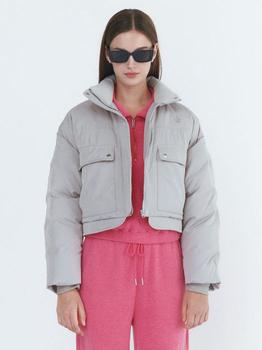 商品CITYBREEZE | Pocket Cropped Down Jacket (Grey),商家W Concept,价格¥1008图片
