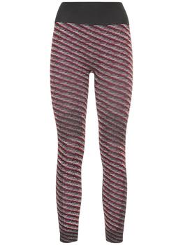 adidas裤子直邮, Adidas | Knit Recycled Tech High Rise Leggings商品图片 额外8.5折, 额外八五折